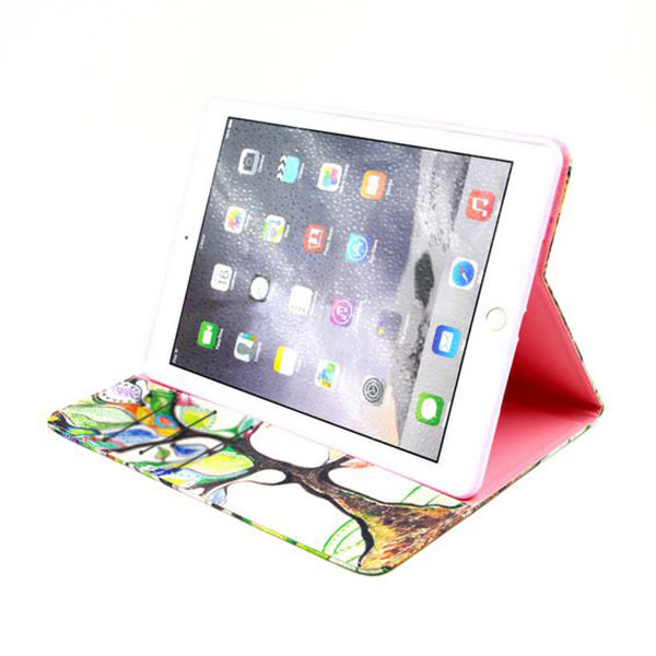 Läderfodral med färgglatt motiv, iPad Air 2