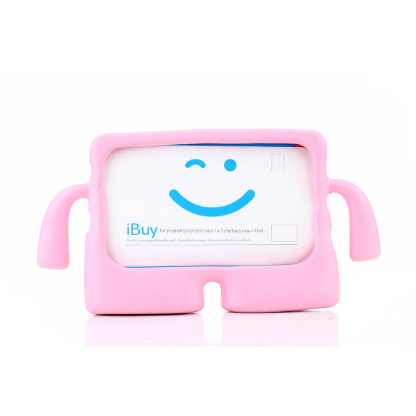 Barnfodral med ställ till Samsung Tab 3 7.0 / Tab A 7.0, rosa rosa
