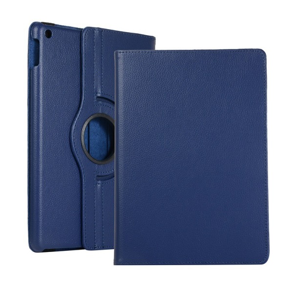 Läderfodral med ställ, iPad 10.2 / 10.5 / Air 3, mörkblå blå