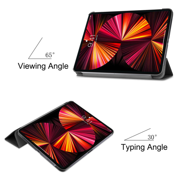 Smart Cover-fodral med ställ, iPad Pro 11 (2021), svart
