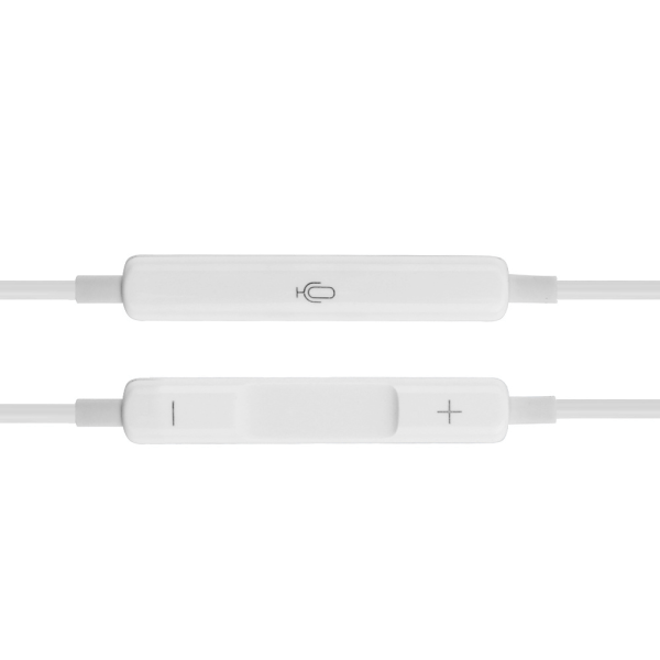 McDodo HP-0543 High Definition In-Ear hörlurar, 3.5mm, vit vit