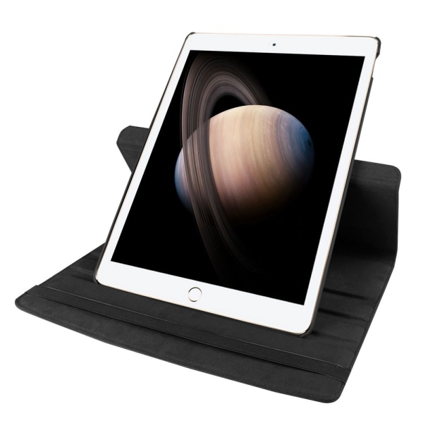 Läderfodral med roterbart ställ, iPad Pro 12.9 2015 2017, sva... svart