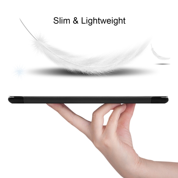 Läderfodral, Samsung Galaxy Tab A 10.1 (2019), svart Svart