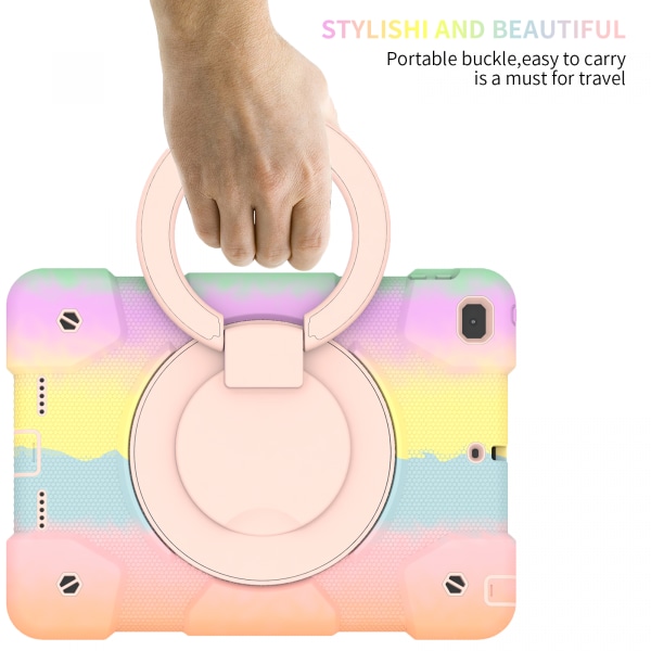 Barnfodral med axelrem, iPad 9.7 (2018), multi flerfärgad