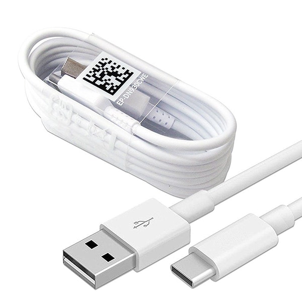 USB-C kabel, EP-DN930CWE, 1m, vit vit 1 m