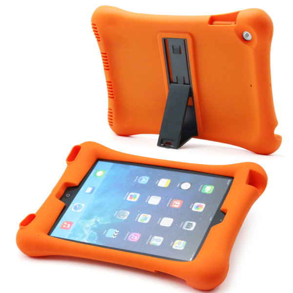 Barnfodral i silikon för iPad Air/iPad Air 2/iPad 9.7, orange orange
