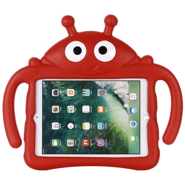 Nyckelpiga barnfodral, iPad Pro 9.7/iPad 9.7 (2017-2018), röd röd