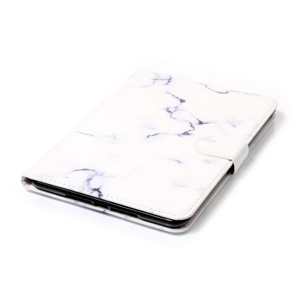Läckert läderfodral marmor, vit, iPad mini 4 vit