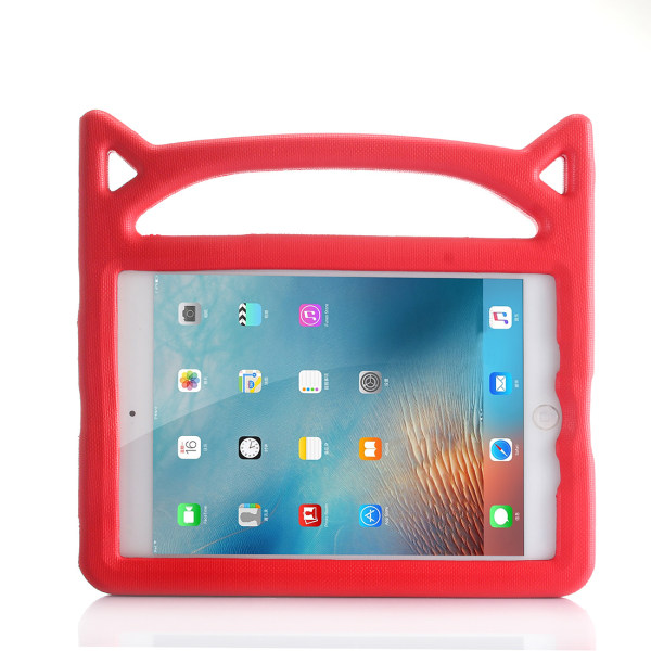 Barnfodral med ställ röd, iPad 2/3/4 röd