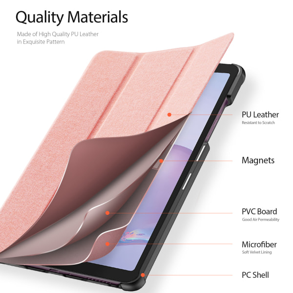 Dux Ducis Domo Series, Samsung Galaxy Tab A 8.4 (2020), rosa rosa