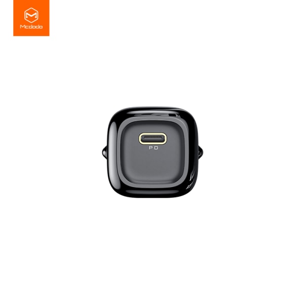 McDodo CH-8291 USB-C Väggladdare, snabbladdning, EU, 20W, svart svart