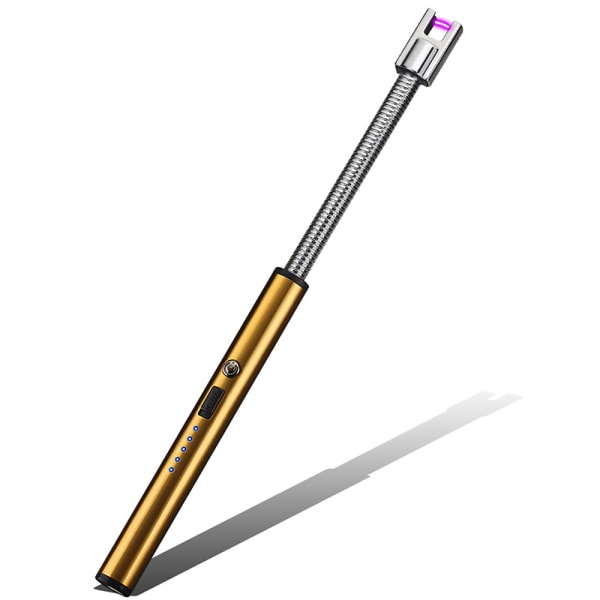ArcLighter böjbar uppladdningsbar USB-tändare, guld guld