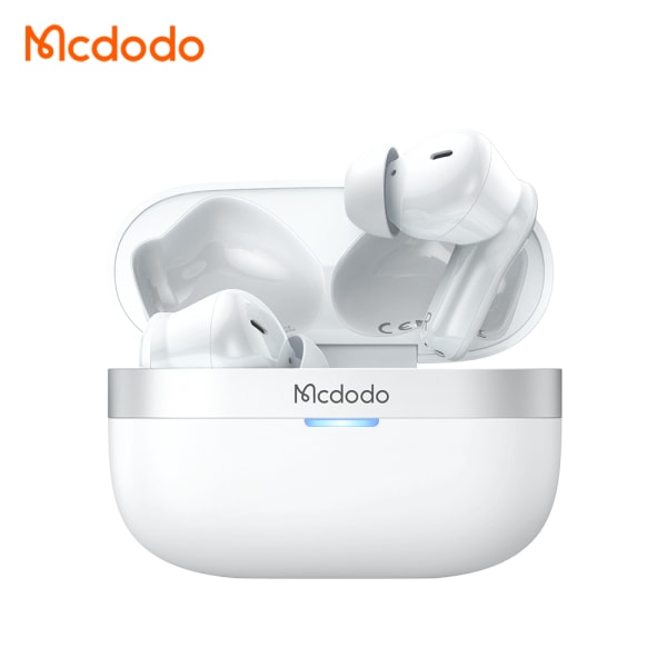 McDodo HP-804 TWS Trådlösa In Ear-hörlurar, vit