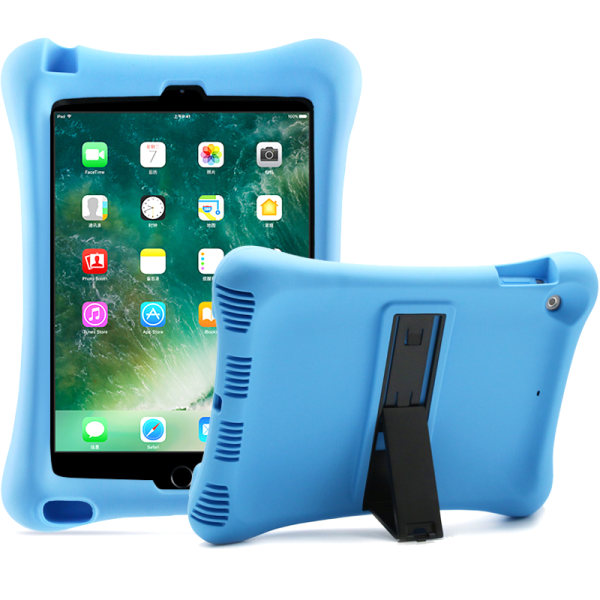 Barnfodral i silikon för iPad 10.2 / Pro 10.5 / Air 3, blå blå
