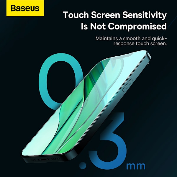 Baseus SGBL100002 Crystal skärmskydd, iPhone 14/13/13 Pro, 0....