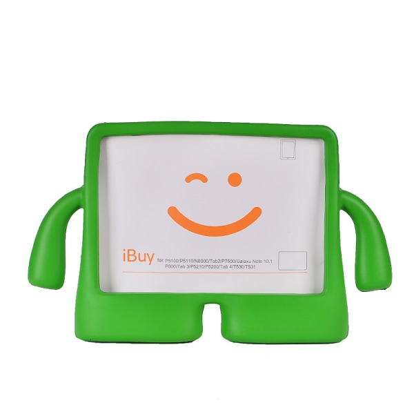 Barnfodral med ställ, Samsung Galaxy Tab 4 10.1, grön grön