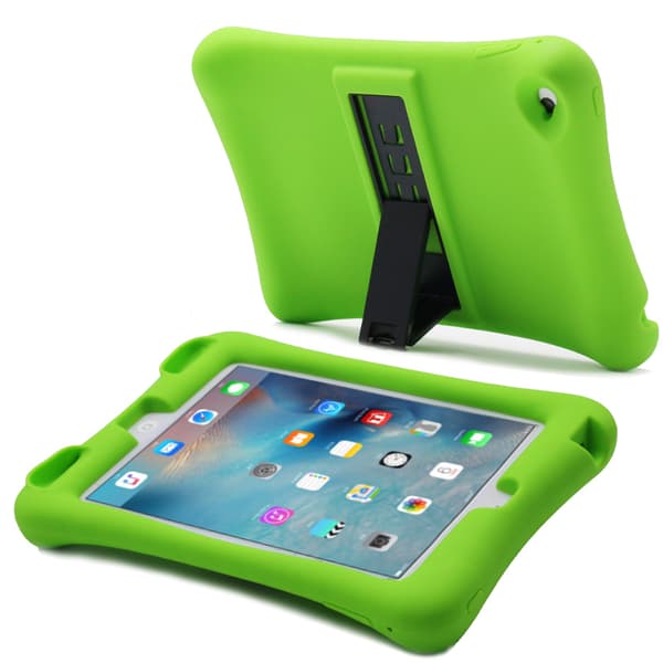 Barnfodral i silikon för iPad mini 5, grön grön