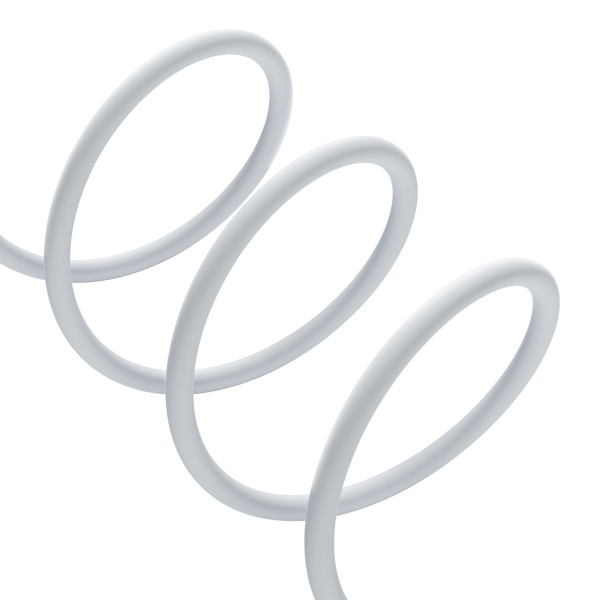 Baseus Pudding USB-C till Lightning-kabel, 20W, vit
