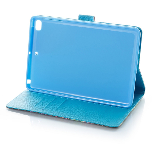Läderfodral med ställ uggla, iPad Mini 4