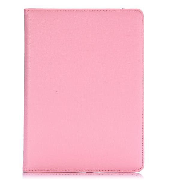 Läderfodral med ställ ljusrosa, iPad Air 2