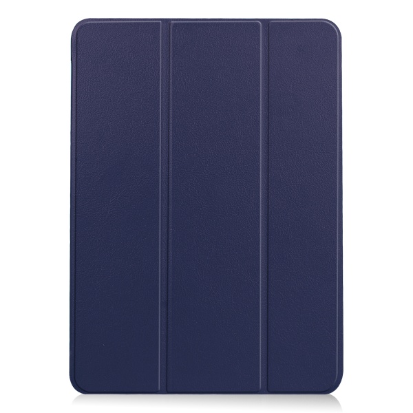 Läderfodral med ställ till iPad Air 10.9, mörkblå blå