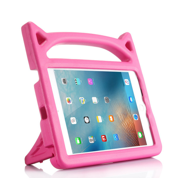 Barnfodral med ställ rosa, iPad 2/3/4 rosa