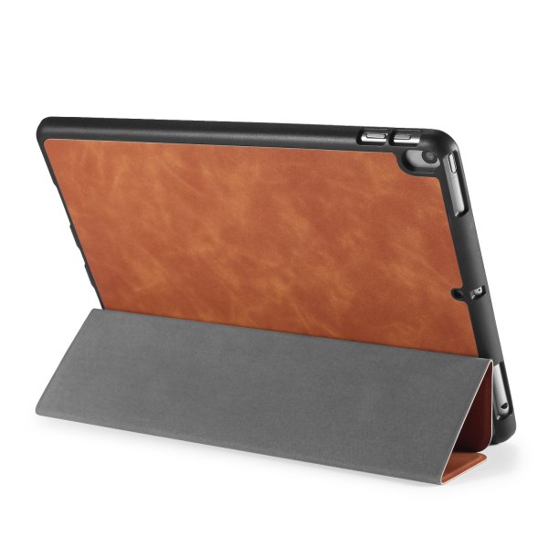 DG.MING Retro Style fodral till iPad Pro 10.5/iPad Air 3, brun brun