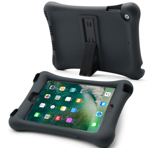 Barnfodral i silikon för iPad 10.2 / Pro 10.5 / Air 3, svart svart
