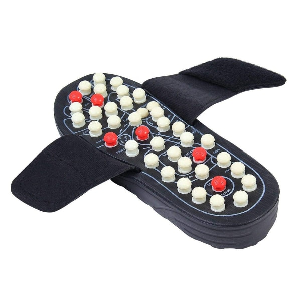 Sandaler med akupunktur fotmassage, Stl 38-39 svart 38