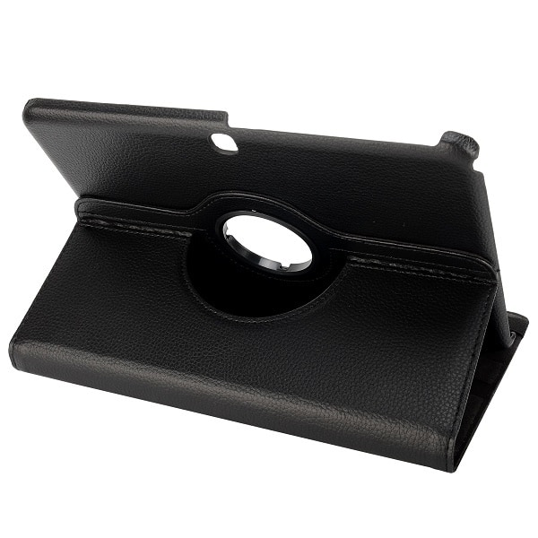 Läderfodral med ställ till Samsung Galaxy Tab 4 10.1, svart svart