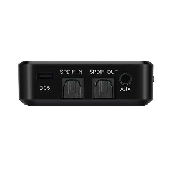 Trådlös HIFI mottagare/sändare, Bluetooth 5.0 svart