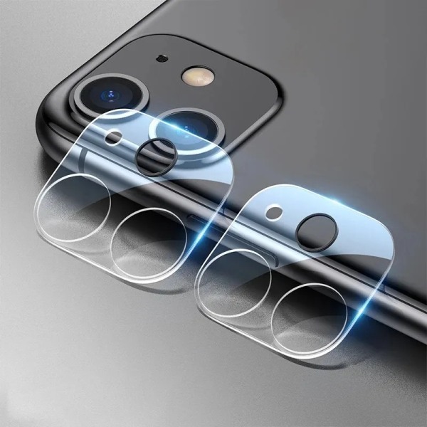 3D-böjt kameralins-skydd i härdat glas till iPhone 12