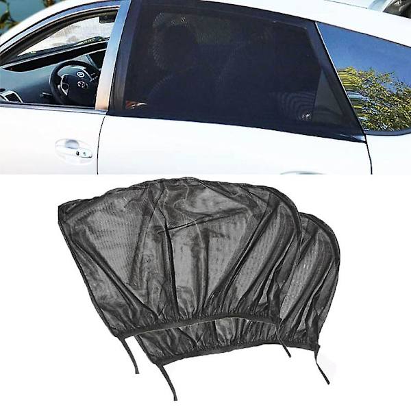 2st Bilstylingtillbehör Solskydd Auto Uv-skydd Gardin Sidofönster Solskydd Mesh Solskydd Fönsterfilmer - Sidofönstersolskydd Front