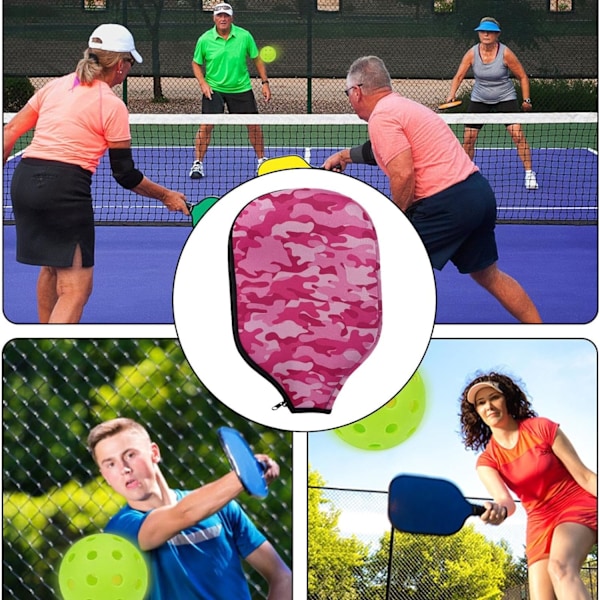 Pickleball-fodral för paddel - Fodral för paddel - Pickleball-fodral, vattentätt dragkedjefodral för skydd av paddel