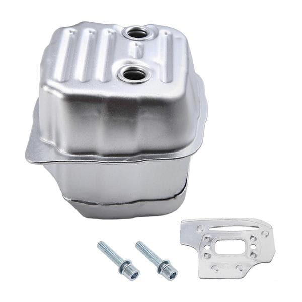 11401400657 Lyddæmper til STIHL MS391C MS311 MS391 Haveplæneklipper Tilbehør Silver
