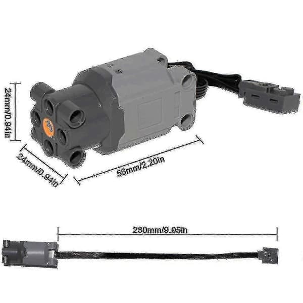 Lego Technic Power Functions Servomotor Fjernkontroll Batteriboks 88003