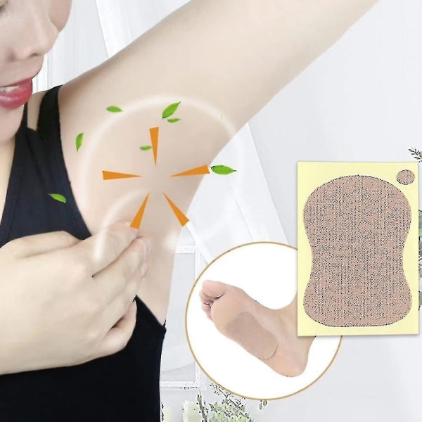 Unisex engangs armhule svedabsorberende pude anti-sved klistermærke til gave 10Pcs