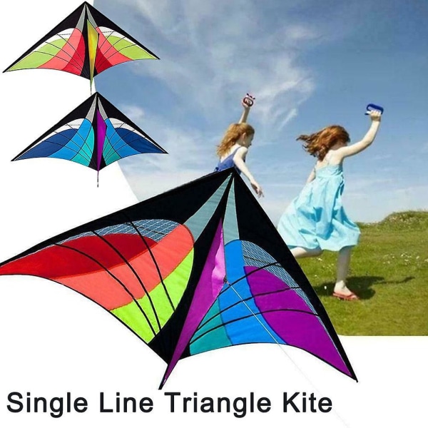 Professionel Dual Line Stunt Drage Med Håndtag Og Line Good Flying Factory Blue