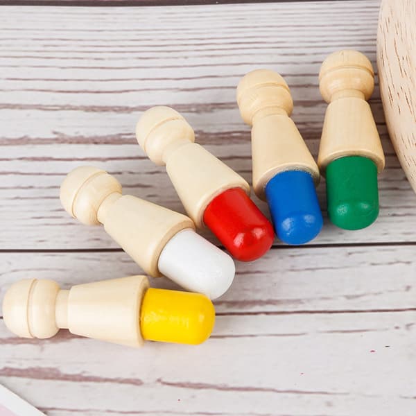 Træ Memory Stick Spil Børn Intelligens IQ Hjernevrider Spil