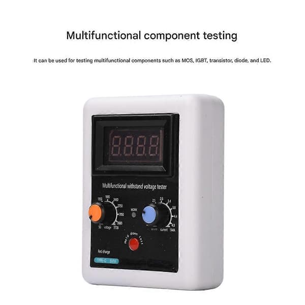 Mini Transistortester for IGBT og MOS Gjennombruddsspenningstesting opp til 3700V