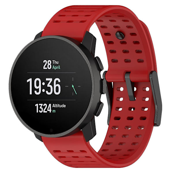 Urheiluhihna Suunto Vertical/9 Peak Pro/9 Peak/5 Peak, 22mm watch rannekkeille Red