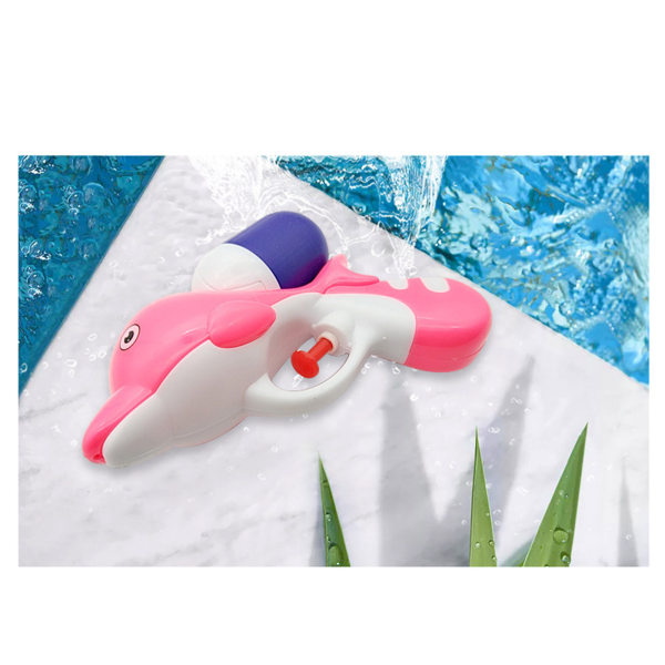 Dolphin Squirt Blaster -vesilelut lapsille kesäisin allasjuhliin Pink One Size