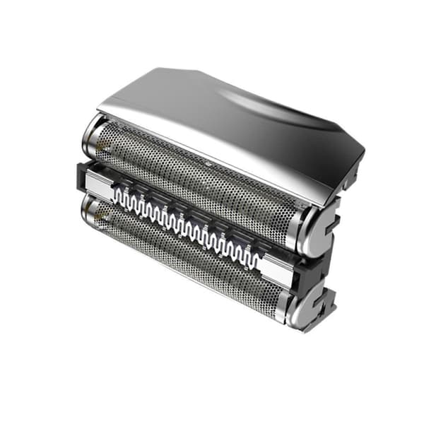 2X Erstatningsbarberhode for Braun 70S Series 7 790Cc, 760Cc, 7850Cc, 7865Cc, 7893S, 740S Kutter Erstatningshode Silver