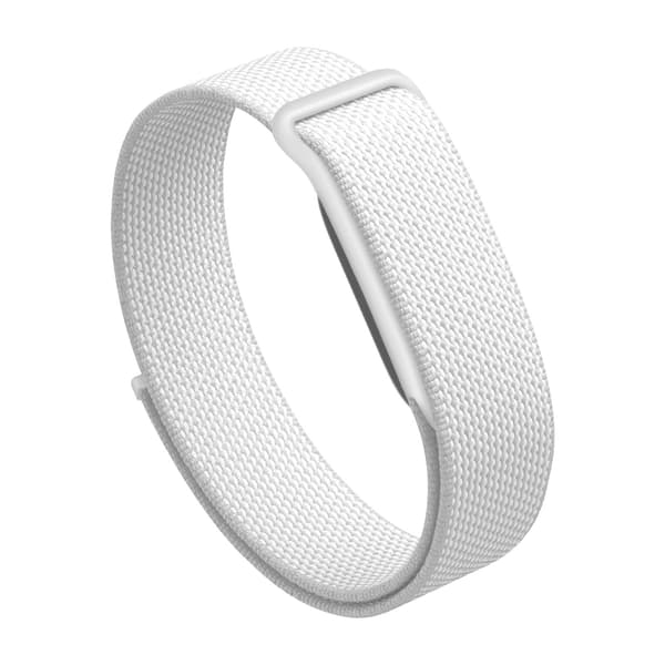 Loop urrem kompatibel med Google Fitbit Air nylon urrem og Google Fitbit Air velcro urrem White border Compatible with Google Fitbit Air