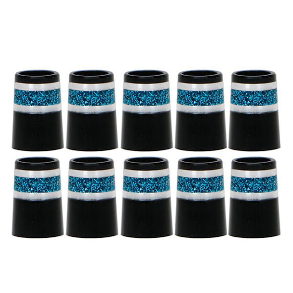 Farfi 10st Tough Golf Ferrule Lättvikts Kompakt Glitter Design Golf Iron Ferrule för sport