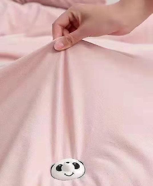 8 kpl Mini Panda -liukuestepidikettä, vuodevaatteiden pidikepidike
