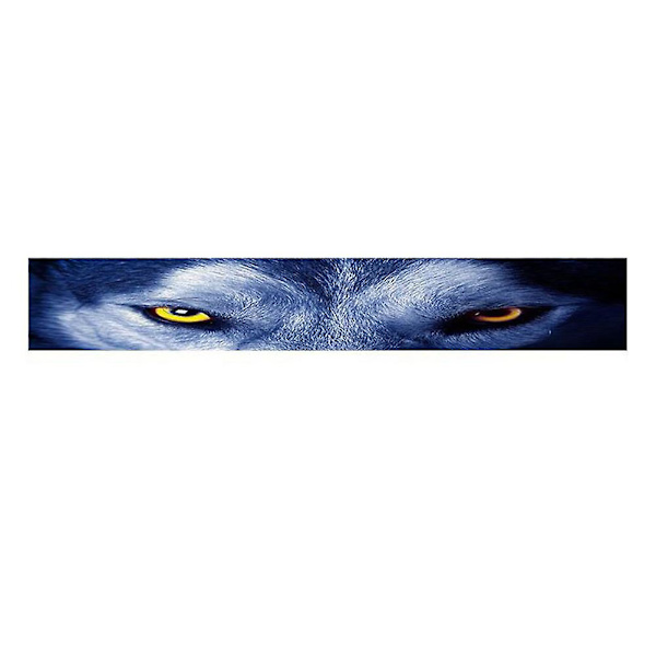 Bil Beskyttende Film Sticker Auto Forreste Bagrude Vandtæt Sticker 3d Stereo Bil Auto Dekorative Stickers One Piece| | Wolf Eye