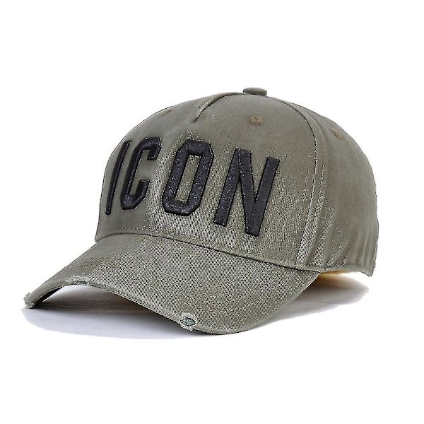 Bomullsbaseballkepsar Ikon Logotyp Dsq2 Bokstäver Högkvalitativ cap män kvinnor hatt svart cap pappa hattar
