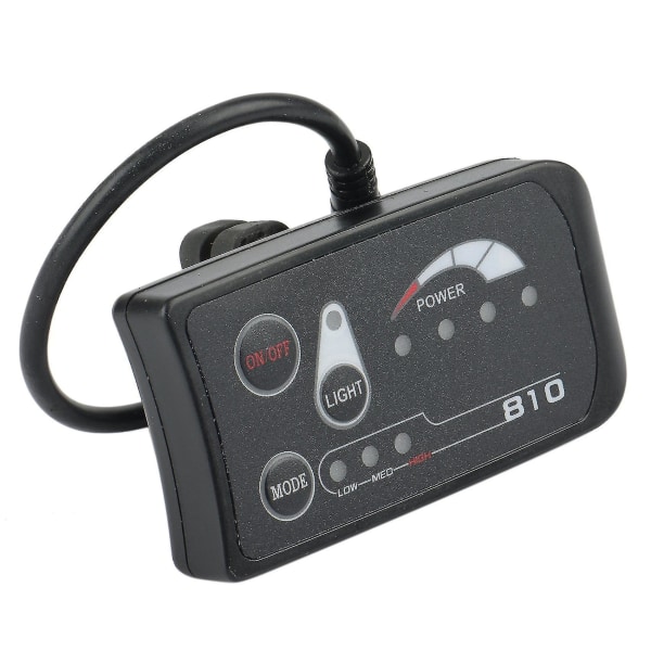 Led Display Connector 810 För elcykelcykling, vattentät