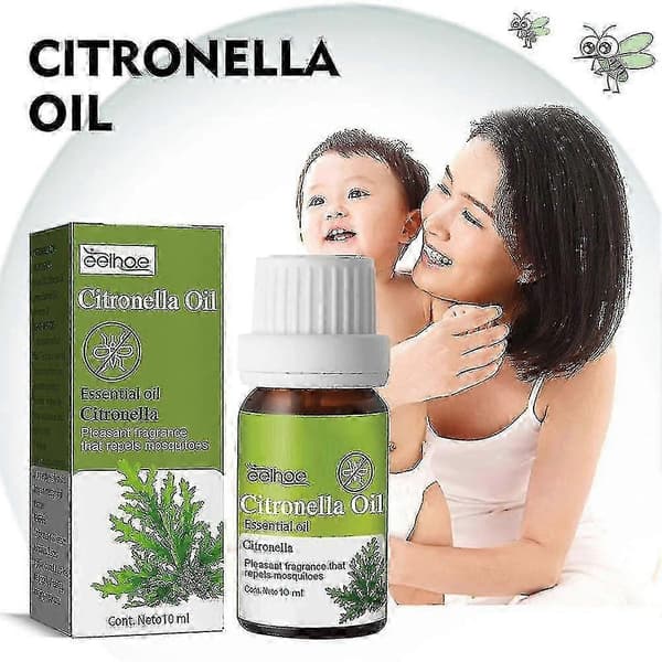 Myggmiddel Sitronellaolje 10ml QHHJV
